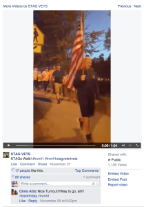 STAGVets I Run 41 walk video