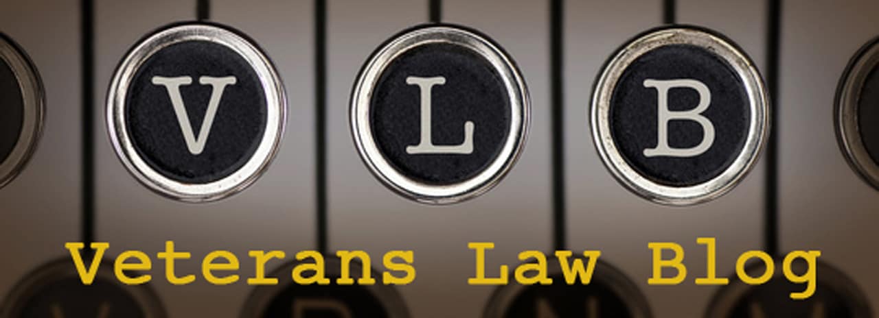 Veterans Law Blog logo