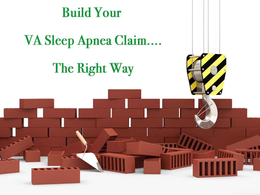 Build Your VA Sleep Apnea Claim Veterans Law Blog®