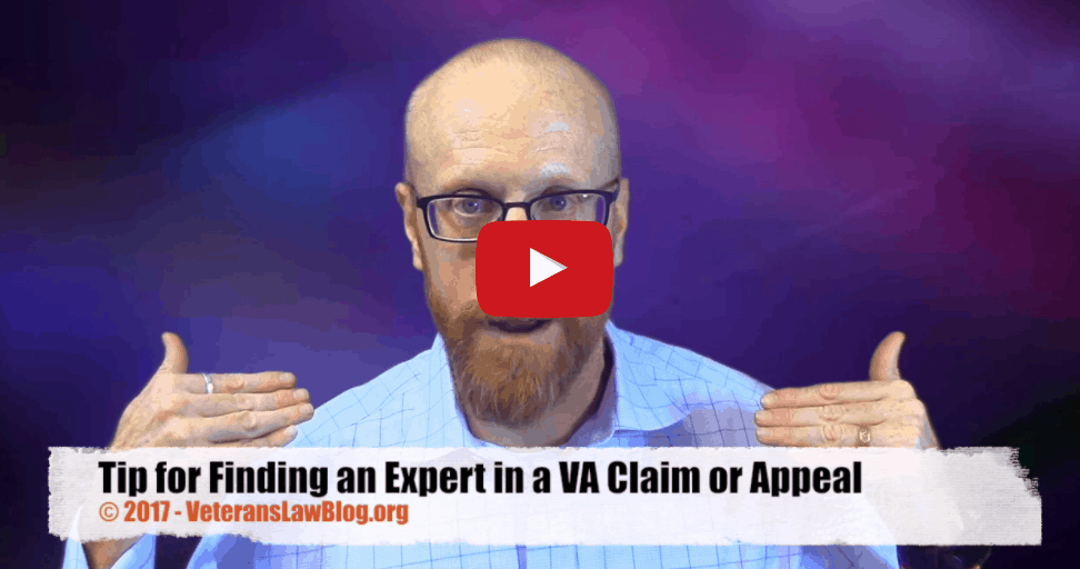 VIDEO: My Favorite Tip for Finding an Independent Medical Expert for VA Claims and Appeals