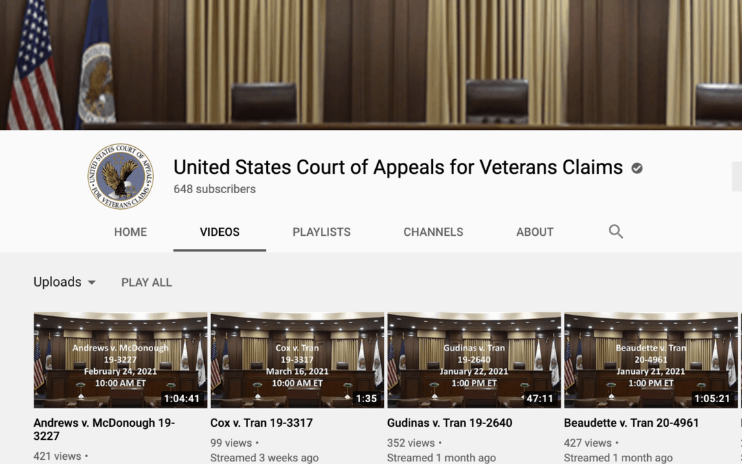 9 Things You Should Know about the Court of Appeals for Veterans Claims.