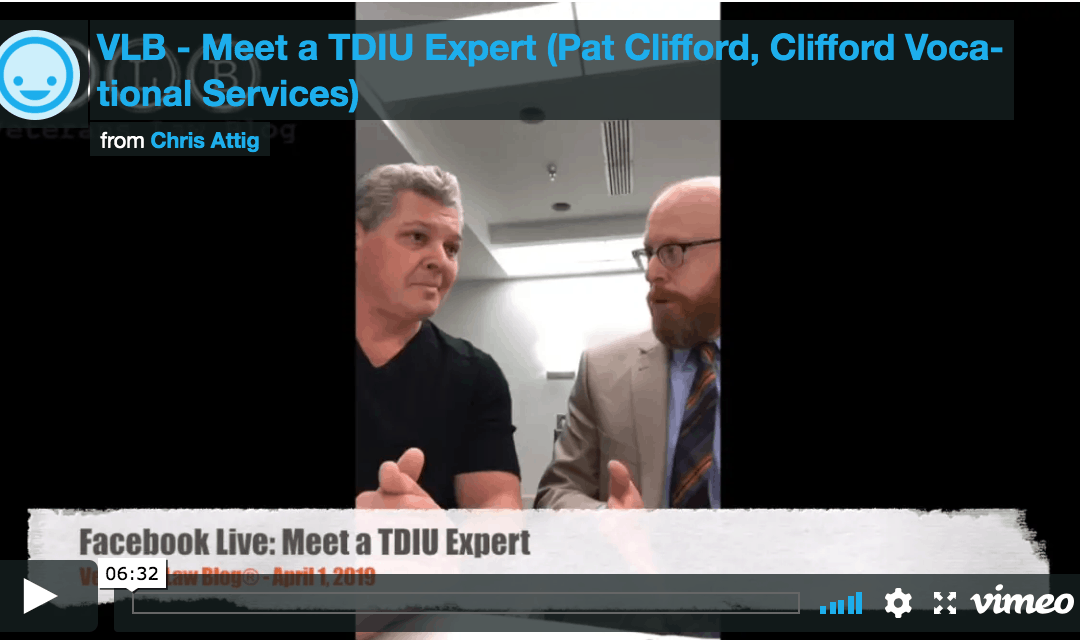 Meet a VA TDIU Expert – Pat Clifford (Clifford Vocational Services)