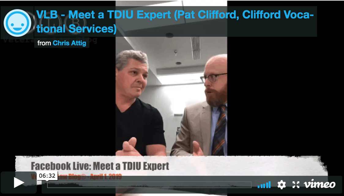 Meet a VA TDIU Expert – Pat Clifford (Clifford Vocational Services)