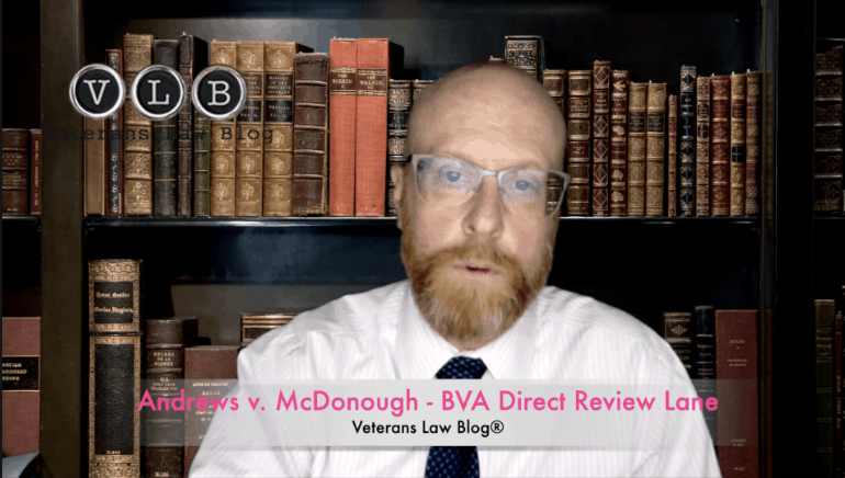 What did the Court say about the BVA direct review lane under AMA?